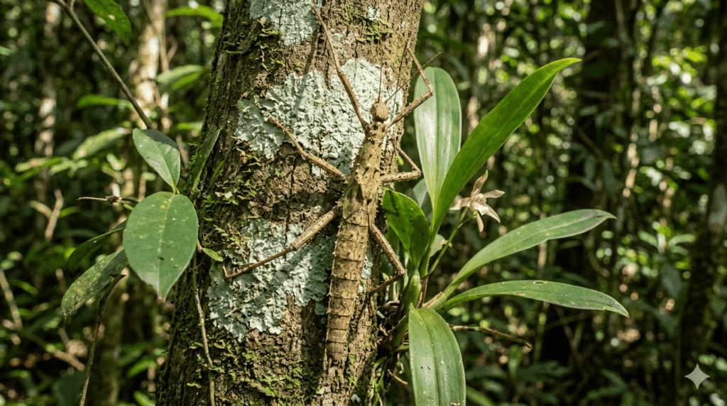 Das größte Insekt der Welt 2026 Südamerikanische Riesen-Gespenstschrecke